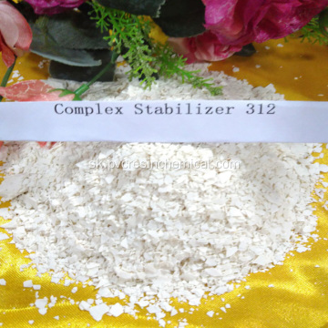 Chemický biely vločkový zlúčenina PVC Olovo Stabilizátor